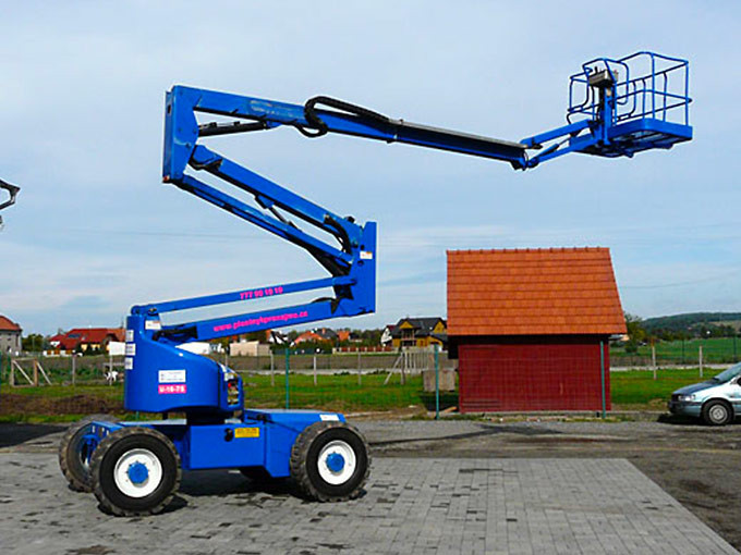 Articulated off-road work platform UP RIGHT AB 46 RT