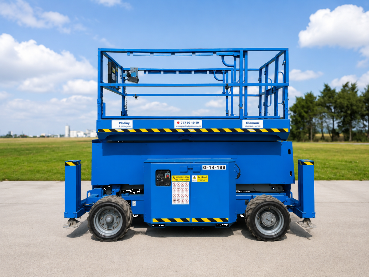 GENIE GS 4069 DC All-Terrain-Scherenhebebühne