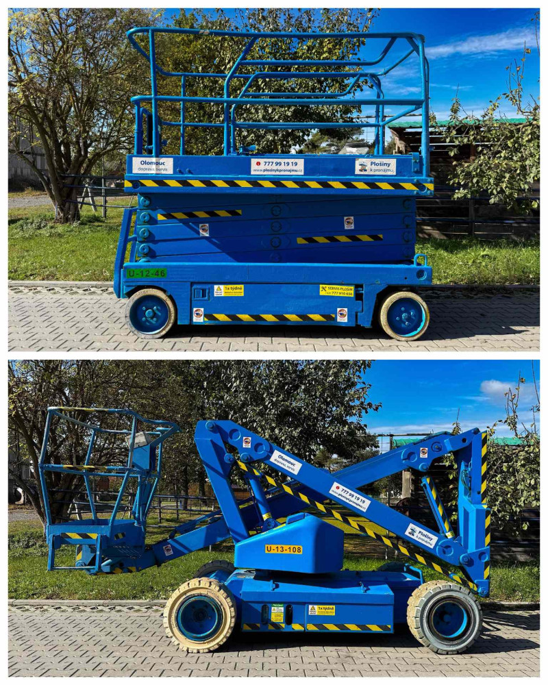 Battery-powered indoor platforms