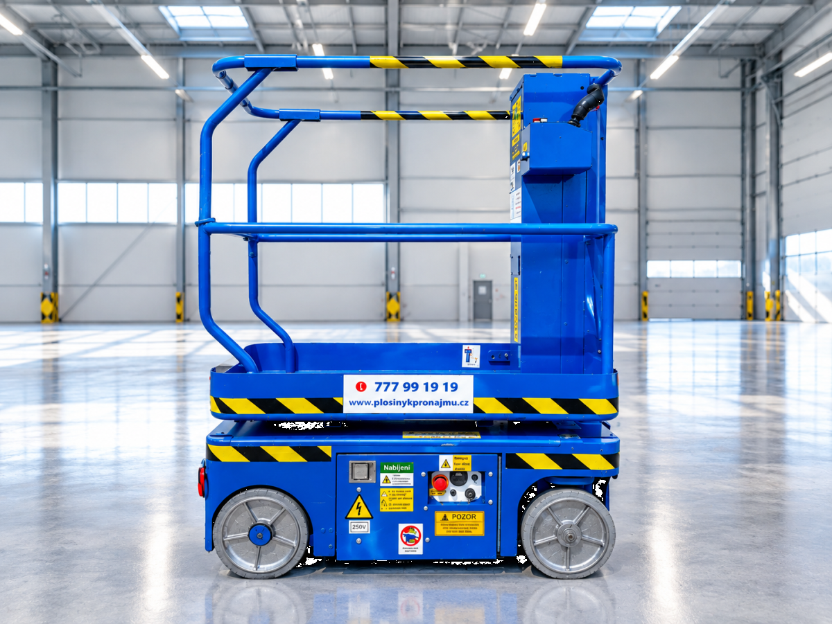 Niskopoziomowa mobilna platforma robocza podnoszona UPRIGHT TM12